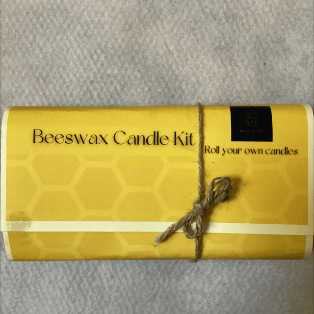 Beeswax candle set 